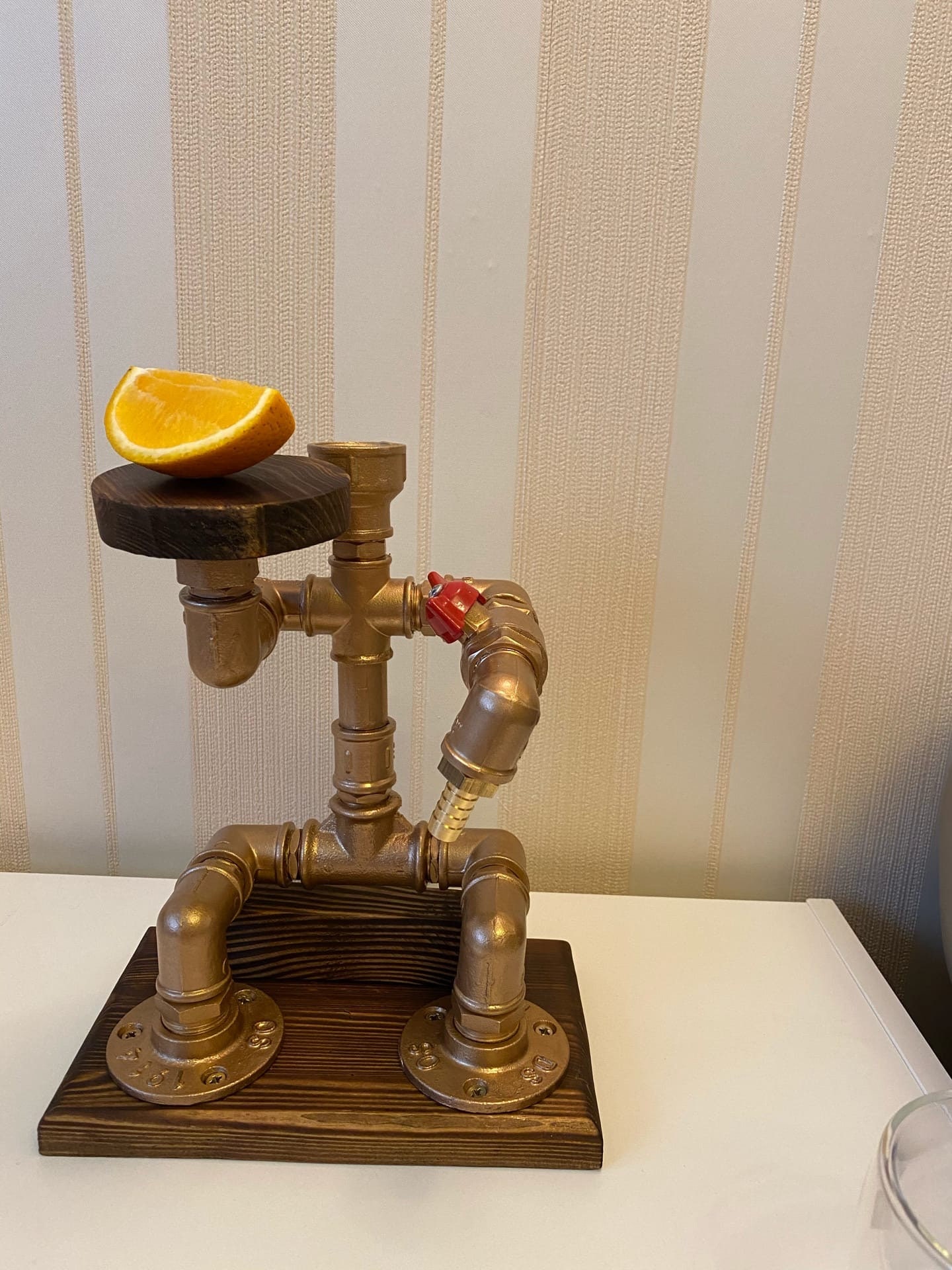 Dispensador de licor de madera y latón barra casera | Etsy