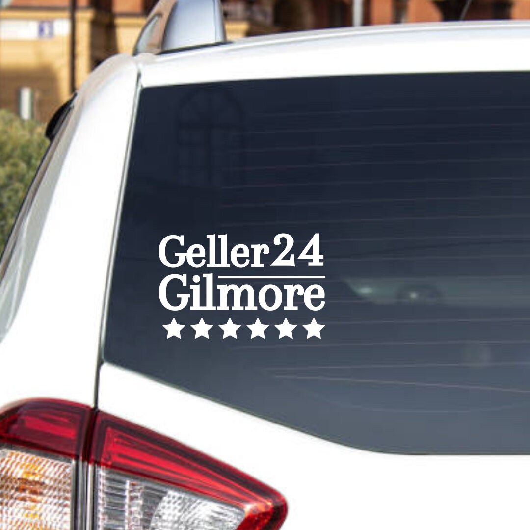 Geller Gilmore 2024 Decal Car Window Decal Bumper Sticker Etsy