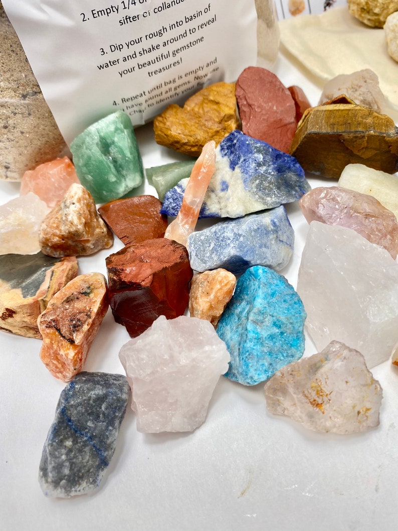 mining bag crystals