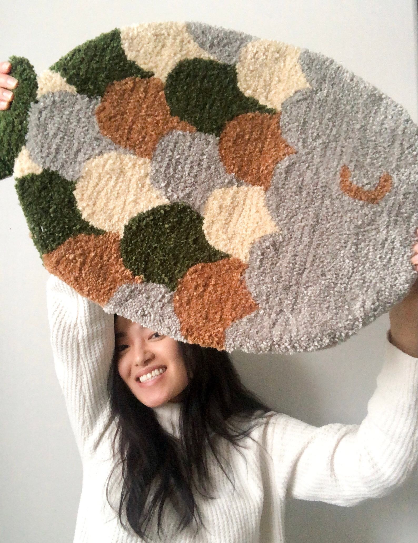 Fish HandTufted Rug Tufted Rug Handmade Rug Fish Rug Cute Etsy