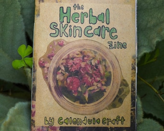 the Herbal Skin Care Zine (Plant Based Recipe Booklet)