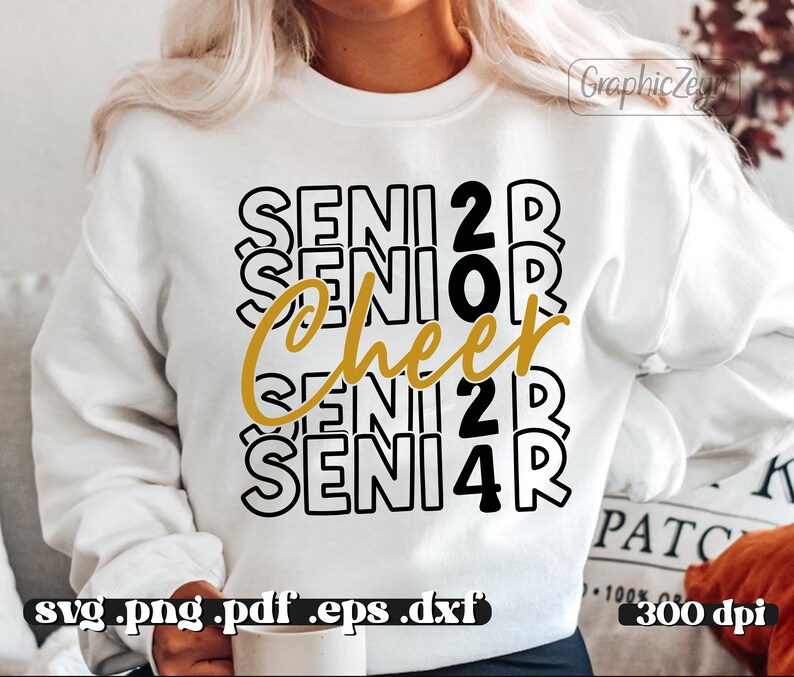 Class of 2024 SVG Senior Cheer 2024 SVG 2024 Senior Svg Etsy Singapore