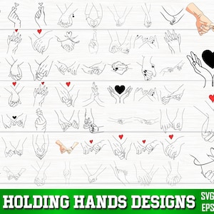Hände halten SVG-Bundle, Hände halten PNG-Bundle, Hände halten Clipart, Hände halten Silhouette, Paar Hände SVG-Schnittdateien für Cricut