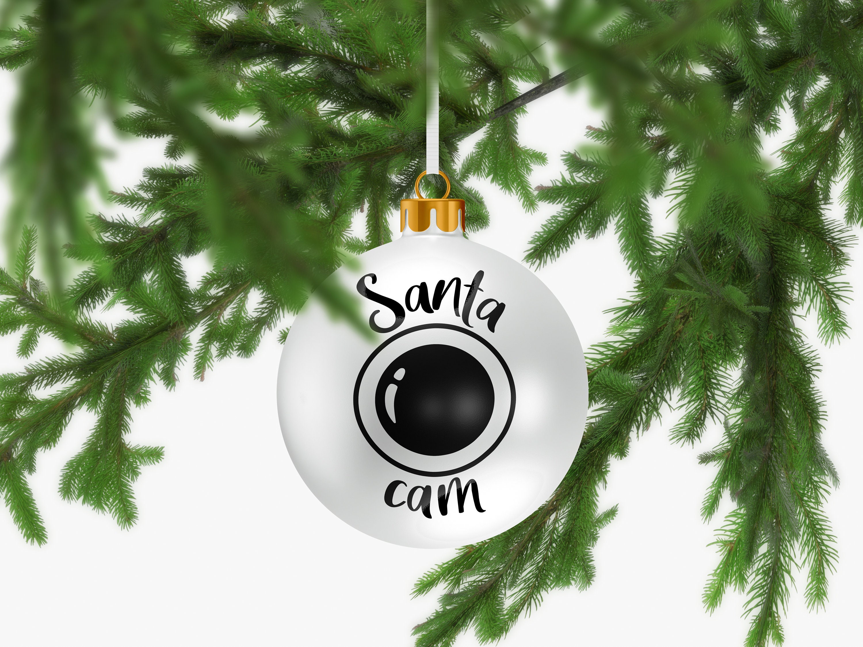 Santa Cam SVG Bundle, Elf Cam Svg, Reindeer Cam SVG, Santa Cam Ornament ...