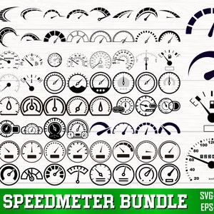 Tacho SVG Bundle, Tacho Png Bundle, Rennwagen svg, Tacho Clipart, Tacho Silhouette, Tacho geschnitten Datei für Cricut