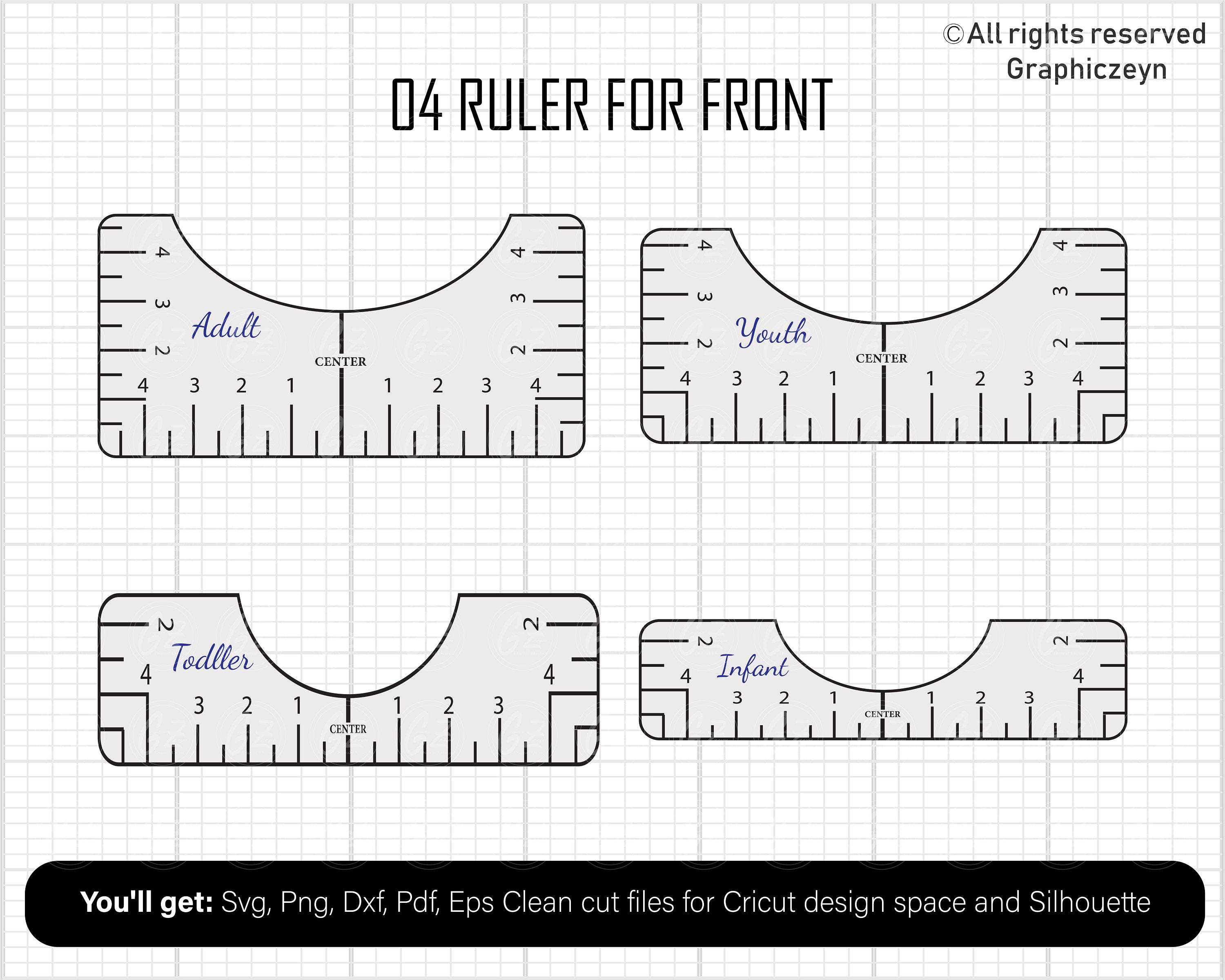 Folding Ruler Stroke PNG & SVG Design For T-Shirts