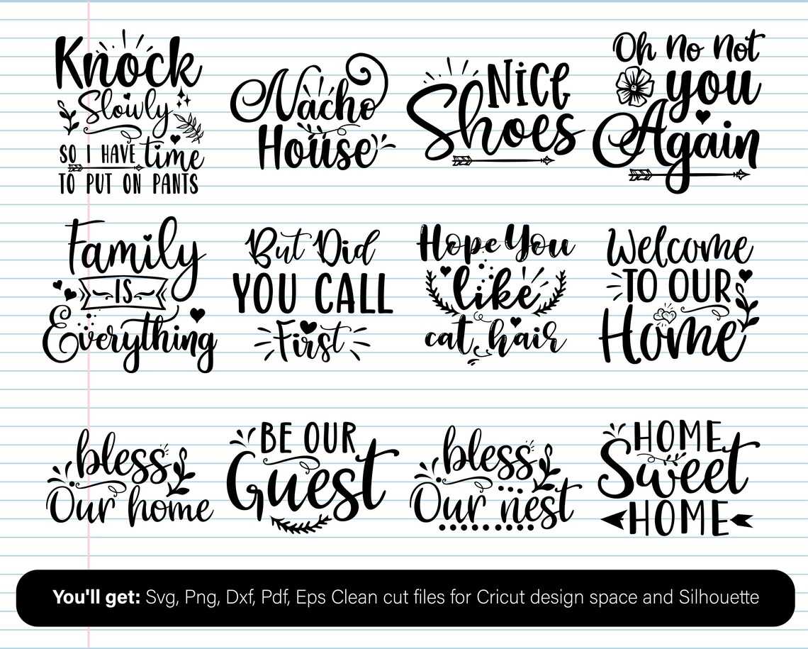 Doormat Svg Bundle Funny Doormat Svg Doormat Svg Etsy