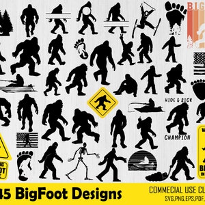 Bigfoot-Svg-Bundle, Sasquatch-Svg, Big Foot-Svg, Sasquatch-Silhouette, Sasquatch-Png, Bigfoot-ClipArt, Bigfoot-Svg-Datei, Bigfoot-Png, Dxf