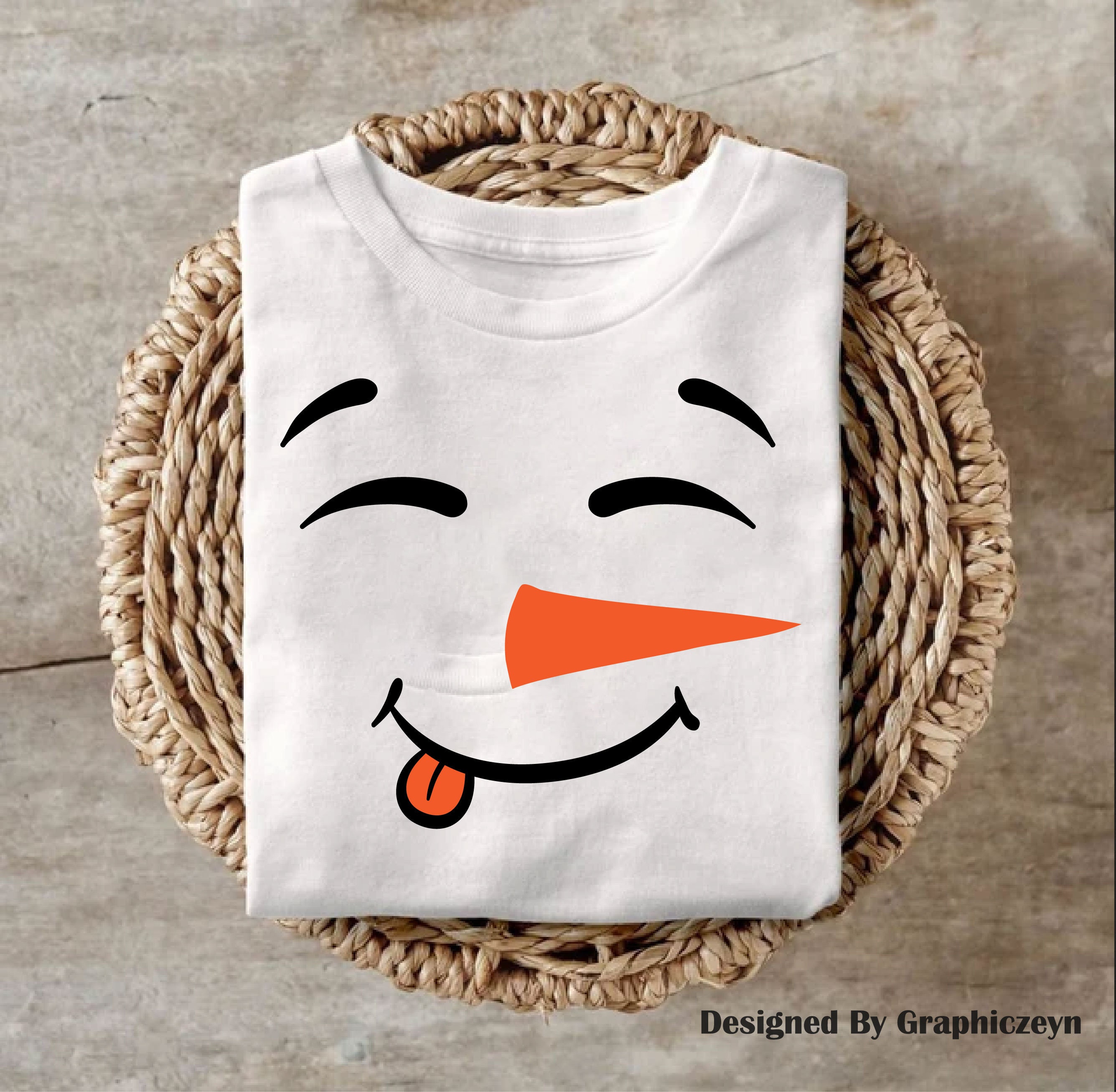 Snowman Faces Svg Bundle, Snowman Face Svg, Christmas Svg, Snowman ...