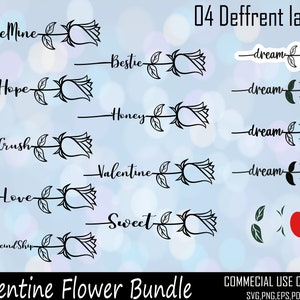 Rose SVG, Valentines Day Svg, Flower Laser cut files, be mine Svg, Love Svg, Wood Rose Svg, XoXo Svg, Sweetie Svg, Glowforge Svg