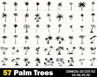 Palm Tree Svg Png, Palm Tree svg Bundel, Beach Scene svg, Tropical Island svg, Beach Life svg, Island Palm Tree svg, palm beach svg, Cricut