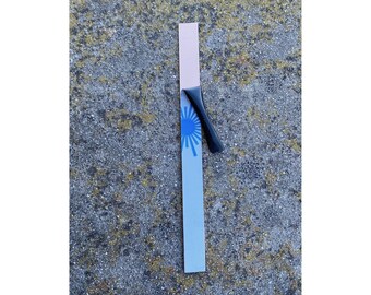 Thin Copper Blanks with PVC Protection, 6"x.5"