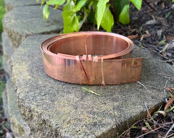 Copper Flashing Strip, 1.5"x10'