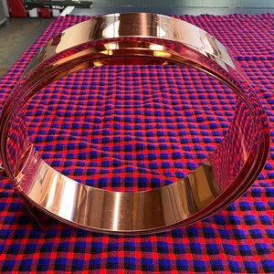 NEW 4 x 96 Copper Sheet - metalwork craft - 16 oz - 24 gauge