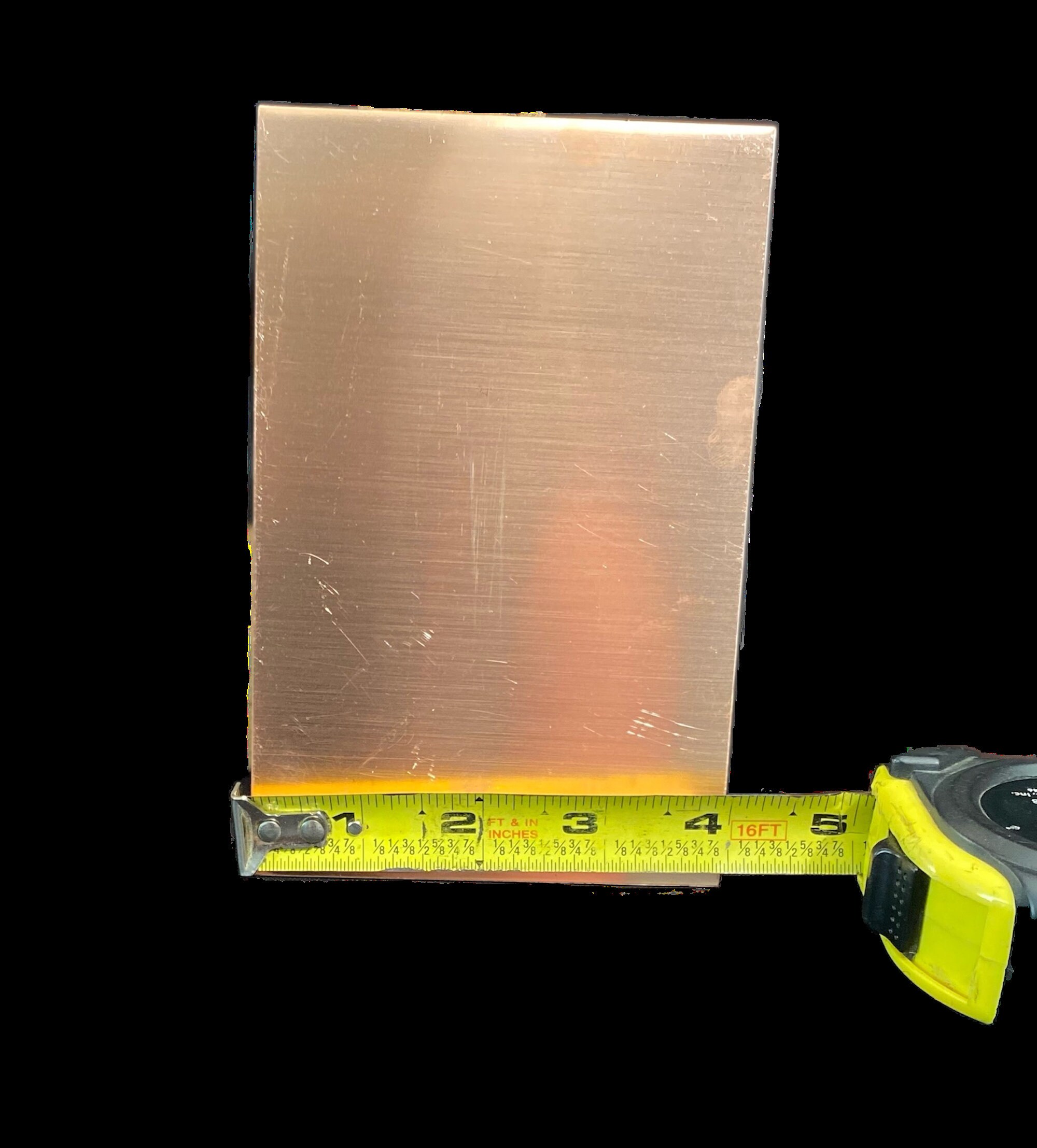 Raw Copper Sheet Metal 4x6 16 Oz Copper 24 Etsy