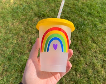 Holographic personalized kids Easter cups