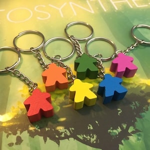 Meeple Keychains | Board Game Keychains