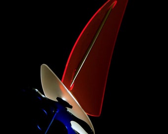SunForm suncatcher, luminous surfer, garden decoration, garden stake, gift idea, very large, UV-stable & frost-resistant