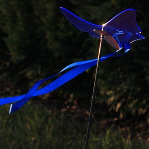 SunForm-Sonnenfänger, leuchtender Schmetterling, Gartendeko, Gartenstecker, Outdoor, Geschenkidee, sehr groß