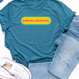 Equal Rights Shirt, Social Justice Shirt, Equality Peace Love Kindness ...
