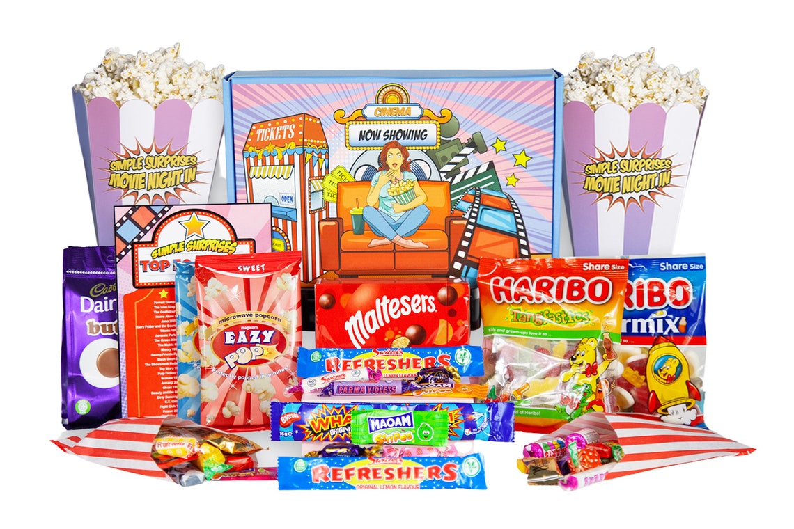 ULTIMATE Movie Night Box Experience / Date Night / Family Etsy