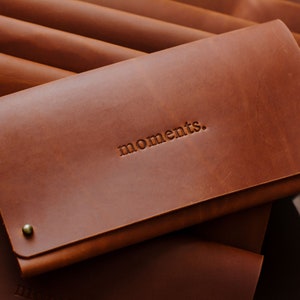 Photo Envelope 5x7 inch Leather Wedding Photo Envelope Custom Leather Envelope Leather Case for 5x7 inch Prints Photographers Packaging