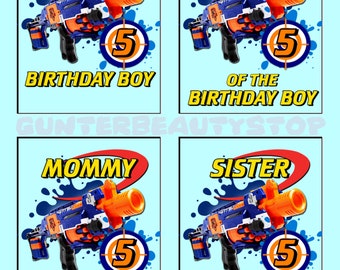 Download Nerf Birthday Svg Etsy