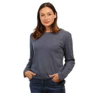Post Shoulder Surgery Shirts, Adaptive Clothing, Women Long Sleeve Shirt