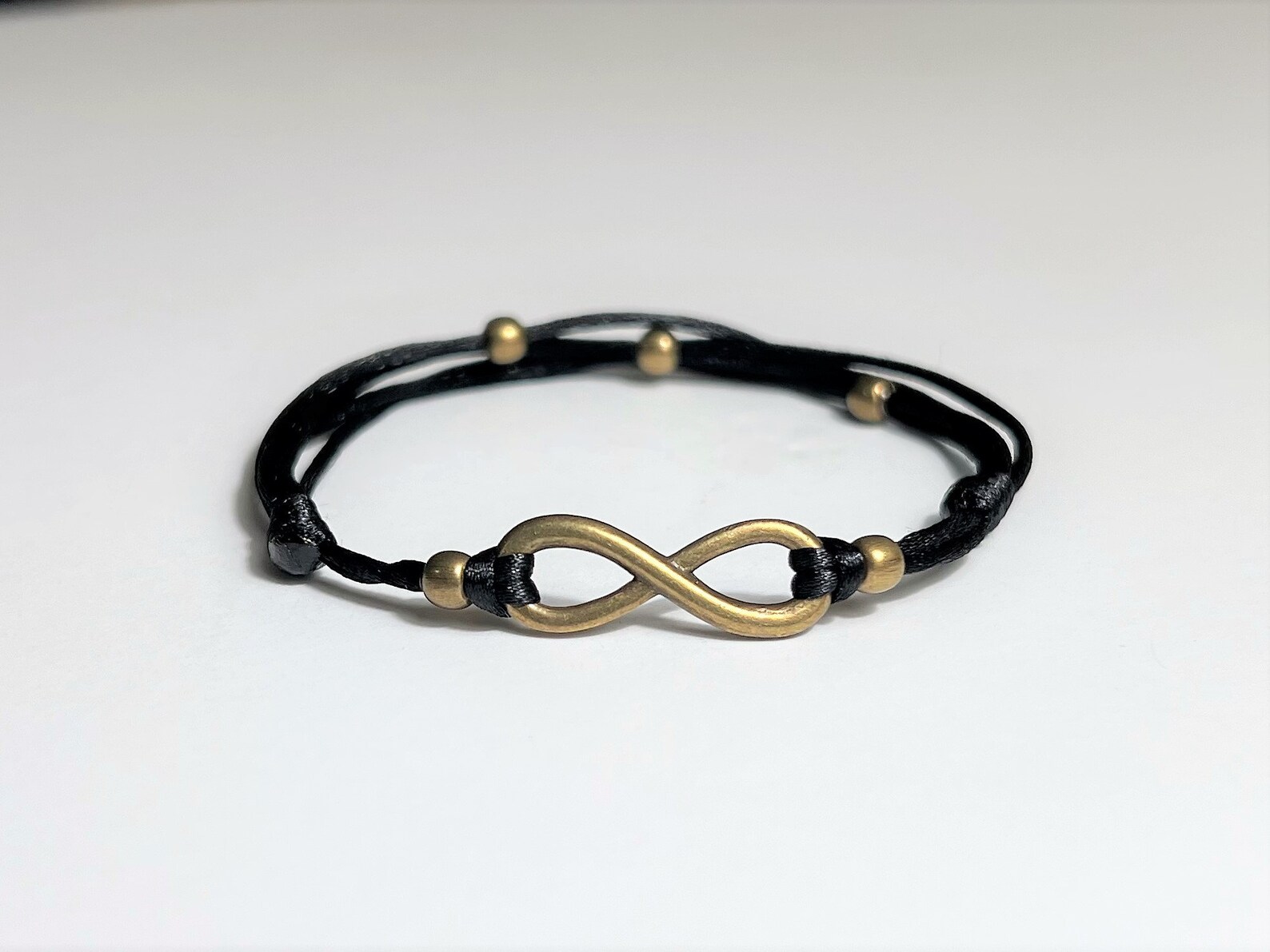 Personalized Infinity String Bracelet for Men and Boys Etsy