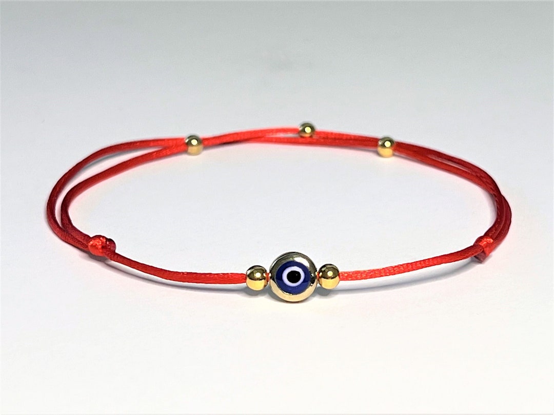 Evil Eye Anklet Red String Anklet for Women Protection Etsy