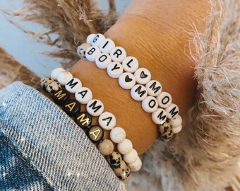 Mama Beaded Armband