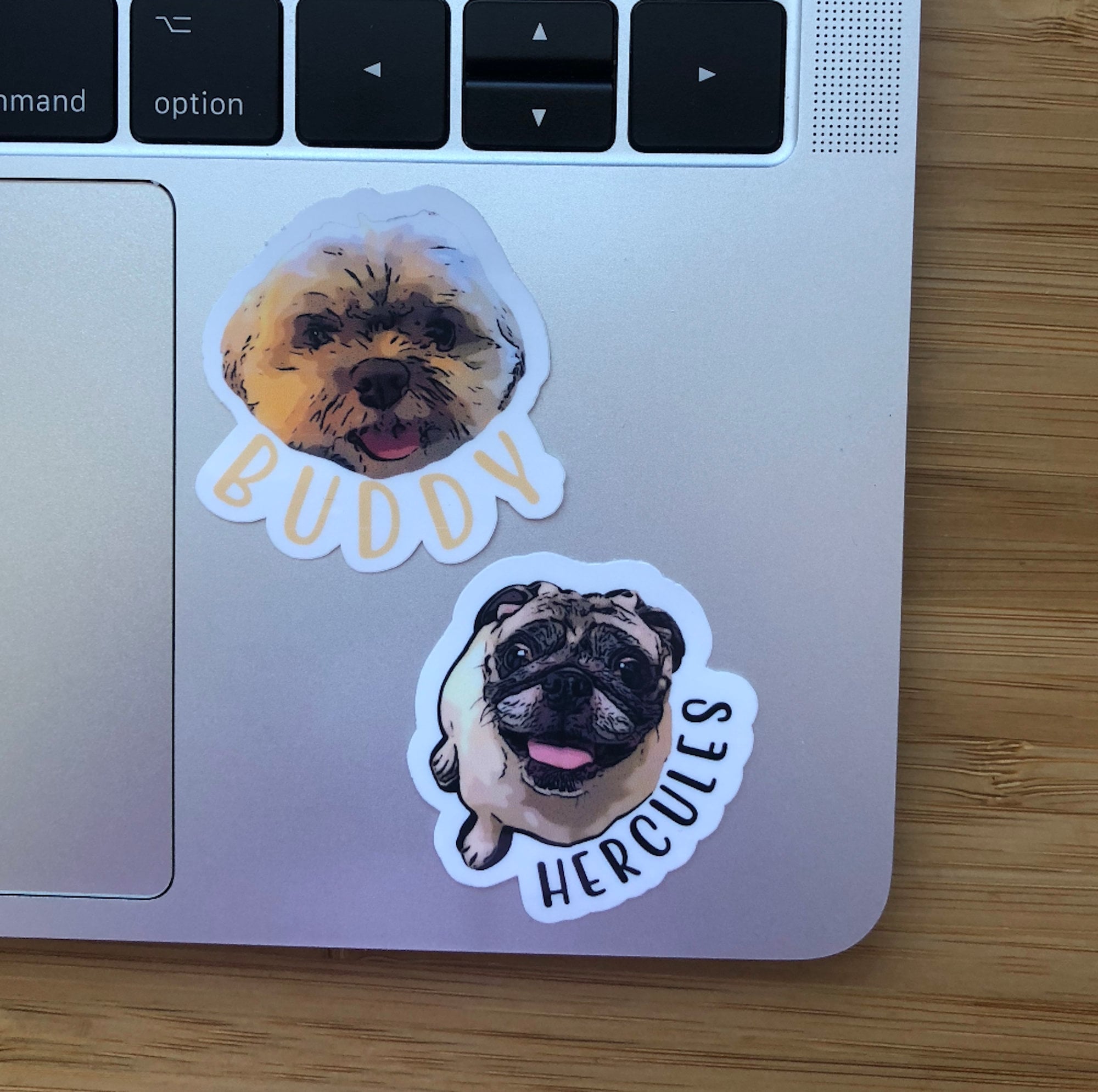 Custom Pet Stickers Laptop Sticker Stickers Water Bottle Etsy