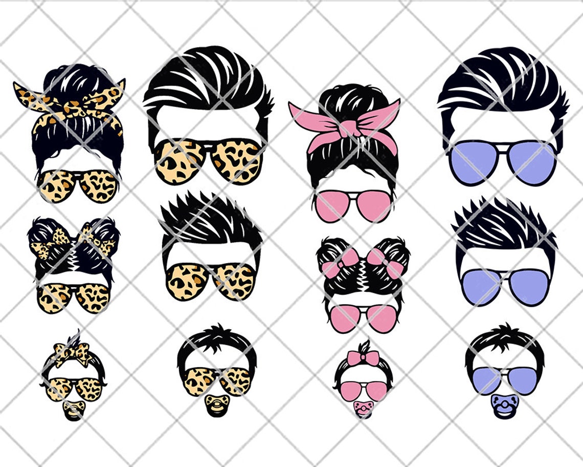 Free Free 80 Messy Bun Camping Life Svg SVG PNG EPS DXF File