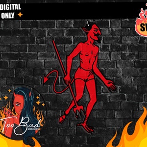 El Diablito svg La loteria svg file only Layered