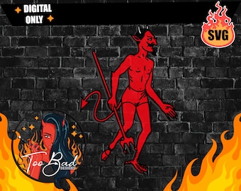 El Diablito svg La loteria svg archivo sólo Estratificado