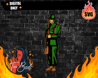 El Soldado svg La loteria svg archivo sólo Estratificado