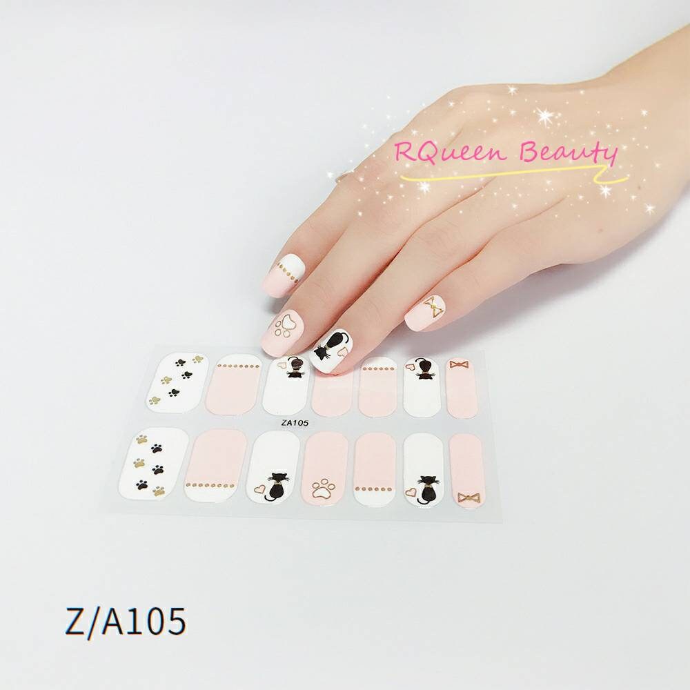 Sanrio Hello Kitty Nail Stickers Full Wraps Polish Strips Cute Gift Manicure  Pedicure SET A BUY ONE GET ONE FREE Inspired by You.