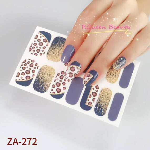 Leopard nail stickers deals