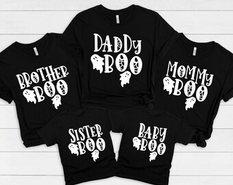 Daddy Boo Shirt, Mama Boo Shirt, Uncle Boo Shirt, Family Matching Shirt, Funny Family Tee, Halloween Shirt, Funny Halloween Shirt, Party Tee