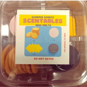 Wax Melts/ Realistic Wax Melts/ Fake food Wax Melts/ Scorpio Scents