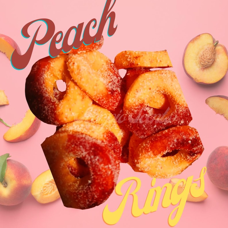 Peach Rings wax melts/ Watermelon Rings wax melts/ Apple Rings wax melts/ food wax melts/ fake food wax melts/ wax melts/ candle embeds