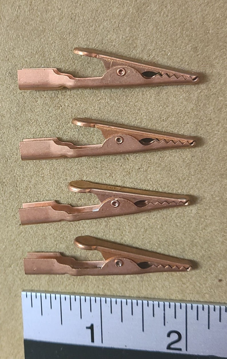 Alligator Ruler Mueller Model 60c Vintage Copper Electrical Alligator or Crocodile ...
