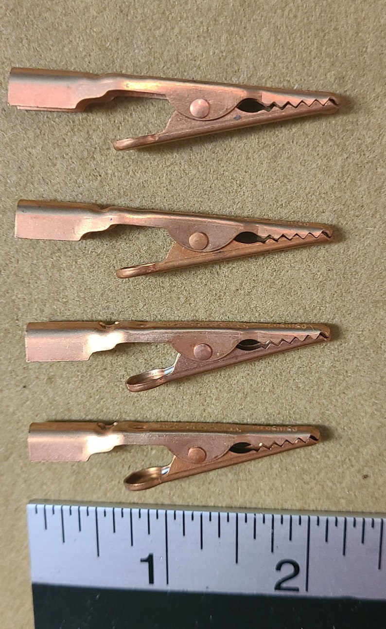 Alligator Ruler Mueller Model 60c Vintage Copper Electrical Alligator or Crocodile ...