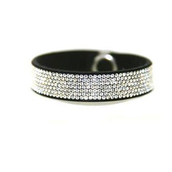 Chrome Napoli - Swarovski Micro Pavee Crystal bracelet