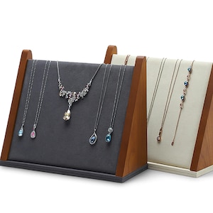 Espositore per collane, realizzato in legno massello / Espositore per collane / Porta collane / Metti in mostra le tue collane!