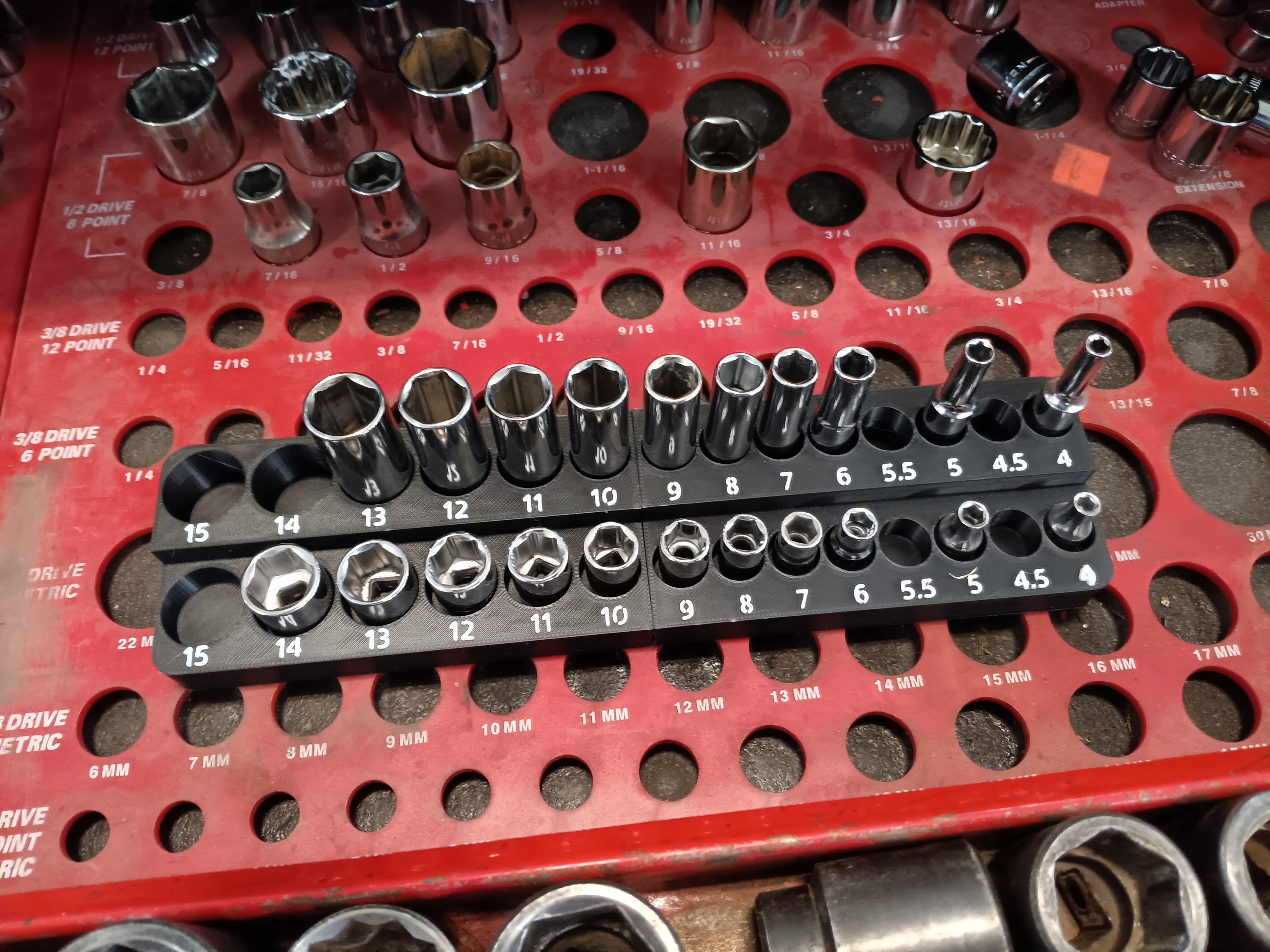 Williams ms-14 ? 16rc 16-piece 1 / 2インチドライブメトリックディープ6ポイントインパクトソケットセット 1⁄2 Impact Socket Set Metric Williams MS-4-16RC | 1⁄2 Drive Impact