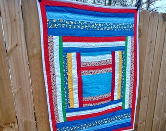 Housetop Quilt Wall Hanging