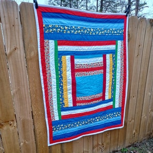 Housetop Quilt Wall Hanging image 1