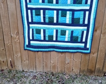 Log Cabin Quilt/Wall Hanging