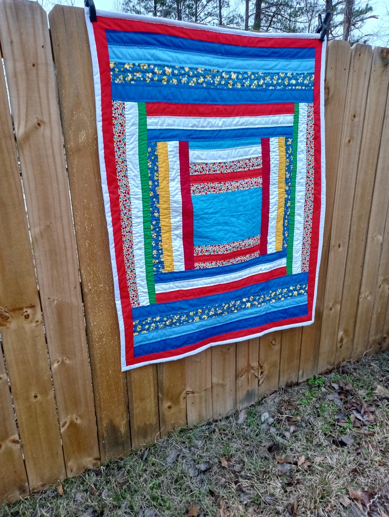 Housetop Quilt Wall Hanging image 2
